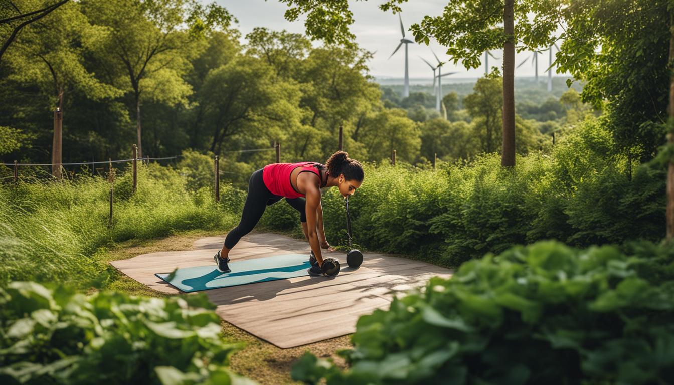 Fitness und Klimaschutz