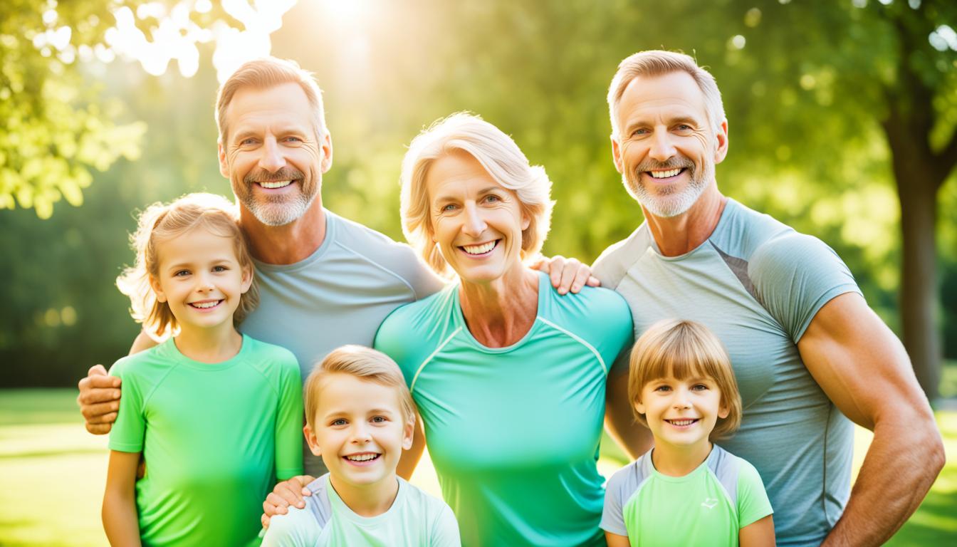 Gemeinsames Workout für Eltern und Kinder