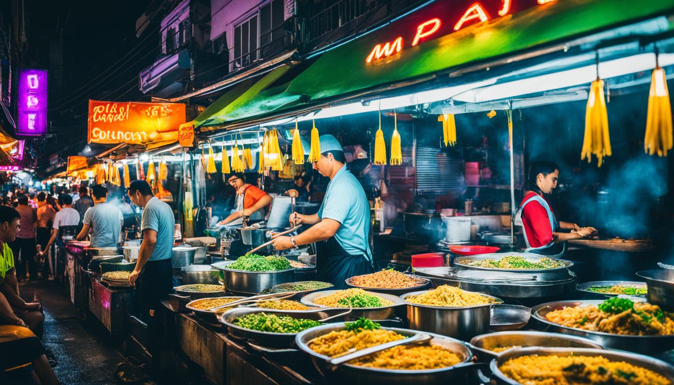 Straßenessen in Bangkok