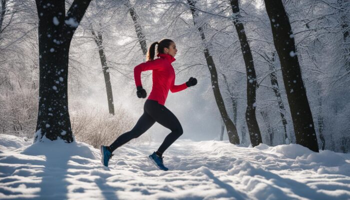 Training im Winter