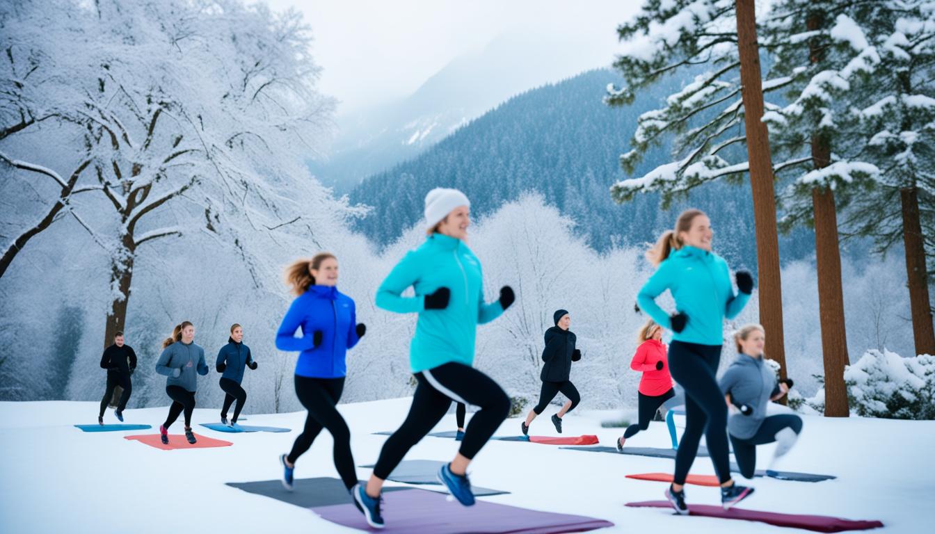 Winter Bewegung im Freien