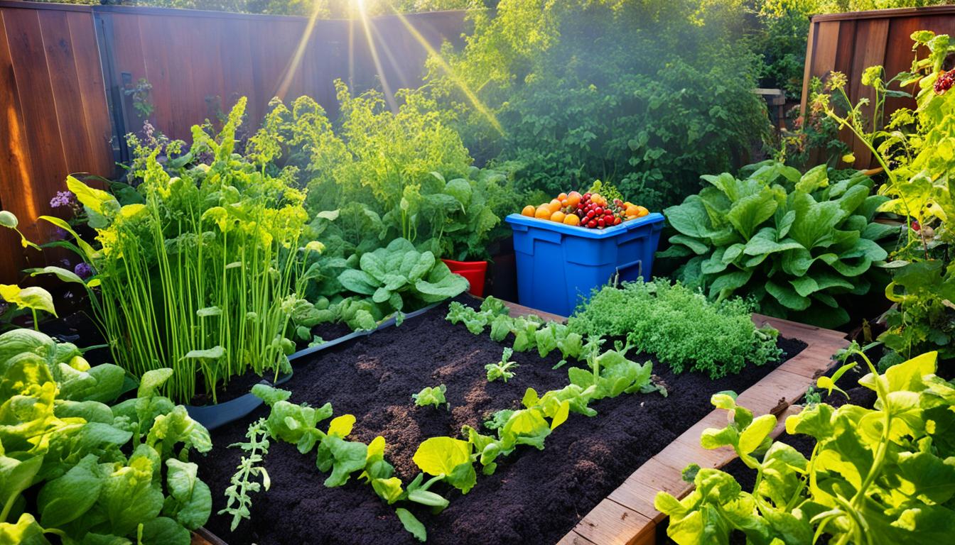 biologische Ernährung im ökologischen Gartenbau