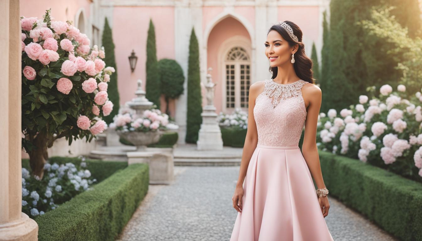 elegantes Kleid zur Hochzeit