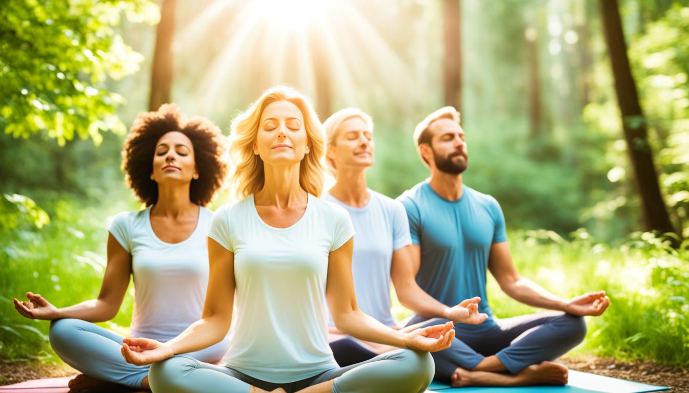 gemeinschaftlicher Austausch in der Meditationspraxis