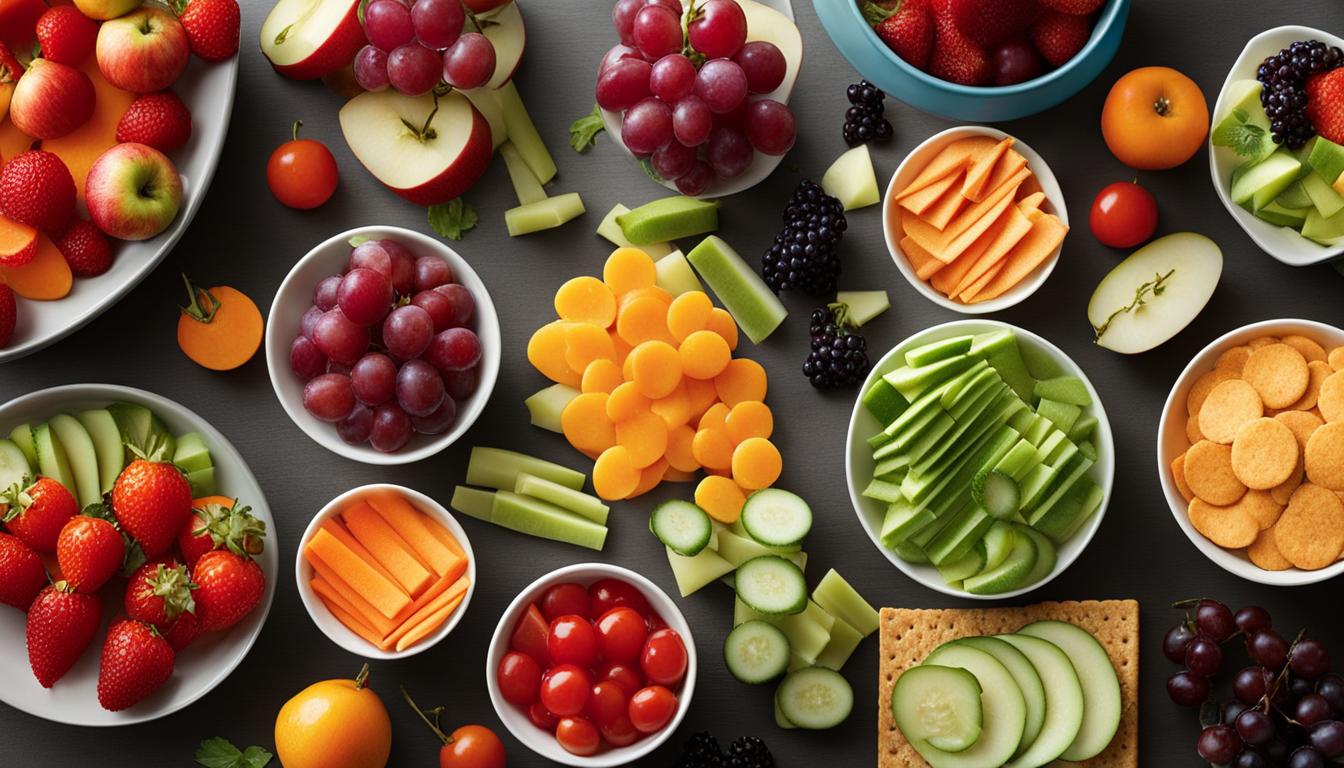 gesunde Snacks für Kinder