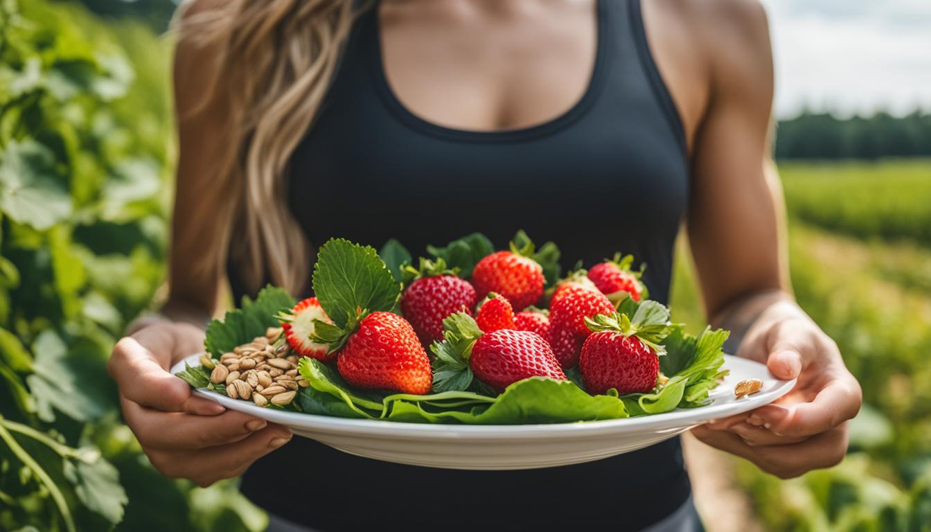 gesunde diät mit erdbeeren