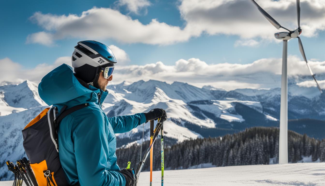 umweltfreundliches Skifahren